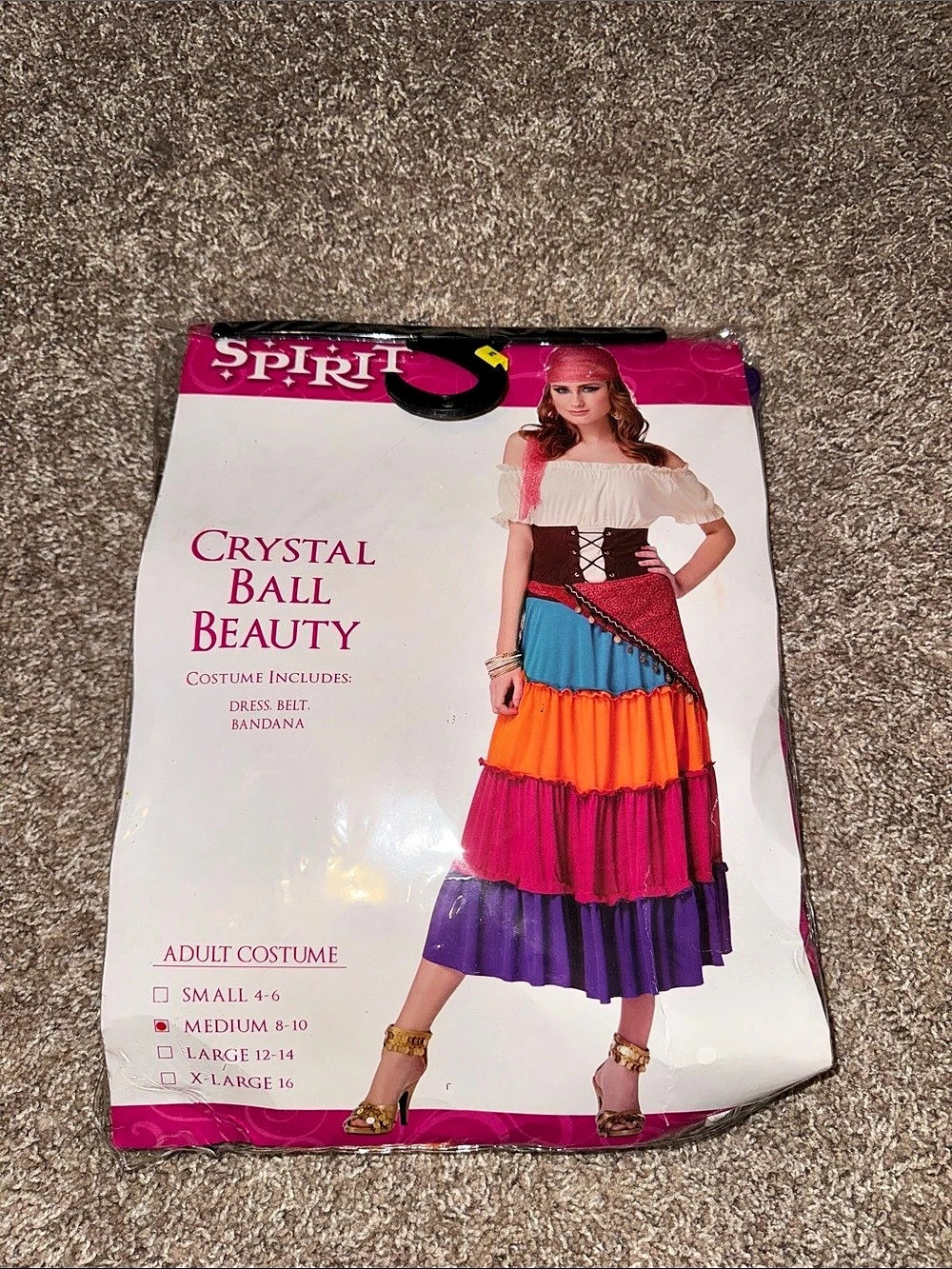 Spirit Crystal Ball Beauty Multicolor Costume